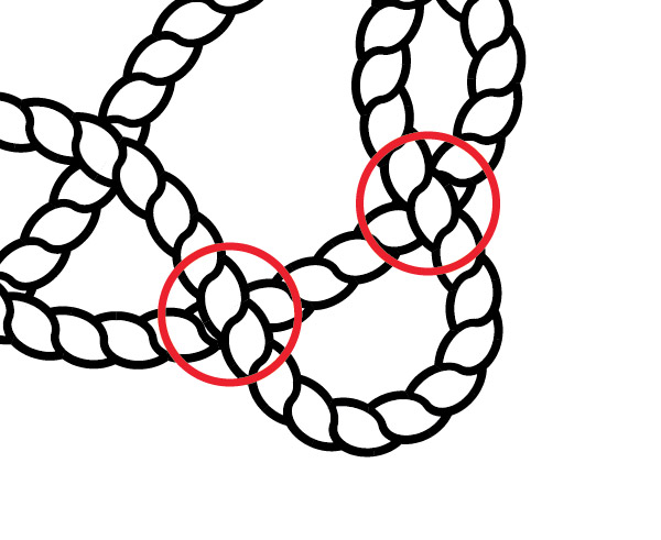 600x491 Use Inkscape To Draw Vector Rope In Any Shape Description Draw