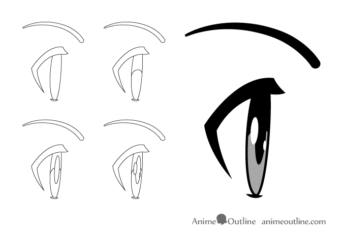 675x465 How To Draw Anime Manga Eyes