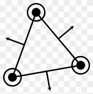 320x324 drawing outward normal vectors to a regular polygon clipart