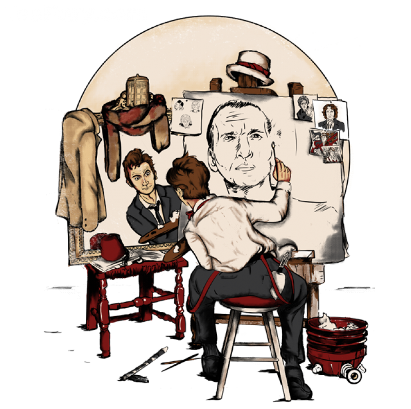 800x796 doctor rockwell doctor who!!! pop culture, culture