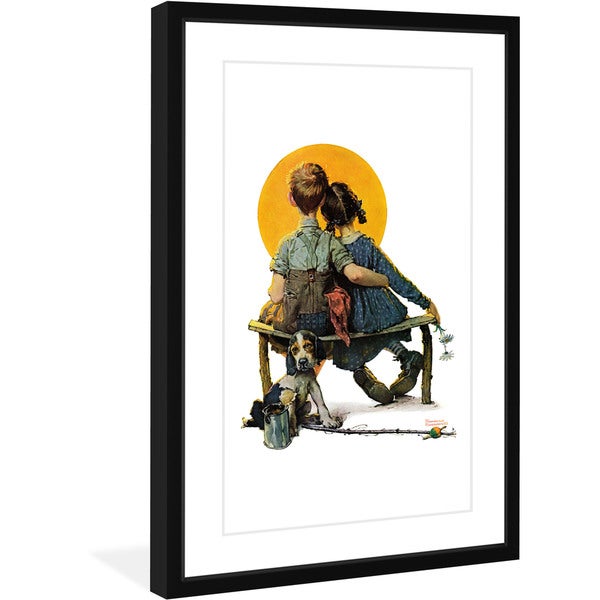 600x600 Shop Norman Rockwell 'sunset' Marmont Hill Framed Art Print