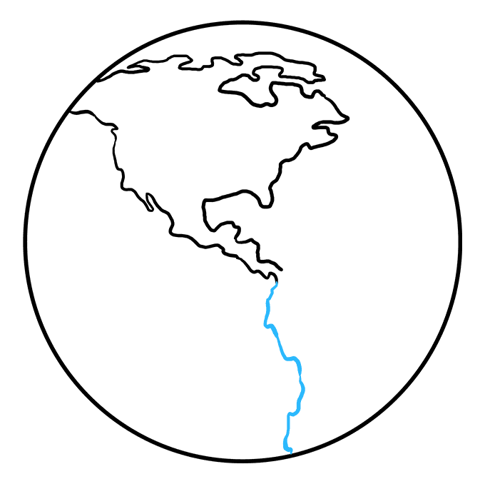 680x678 How To Draw The Earth