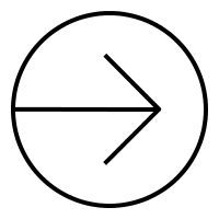 200x200 North Arrow Silhouette