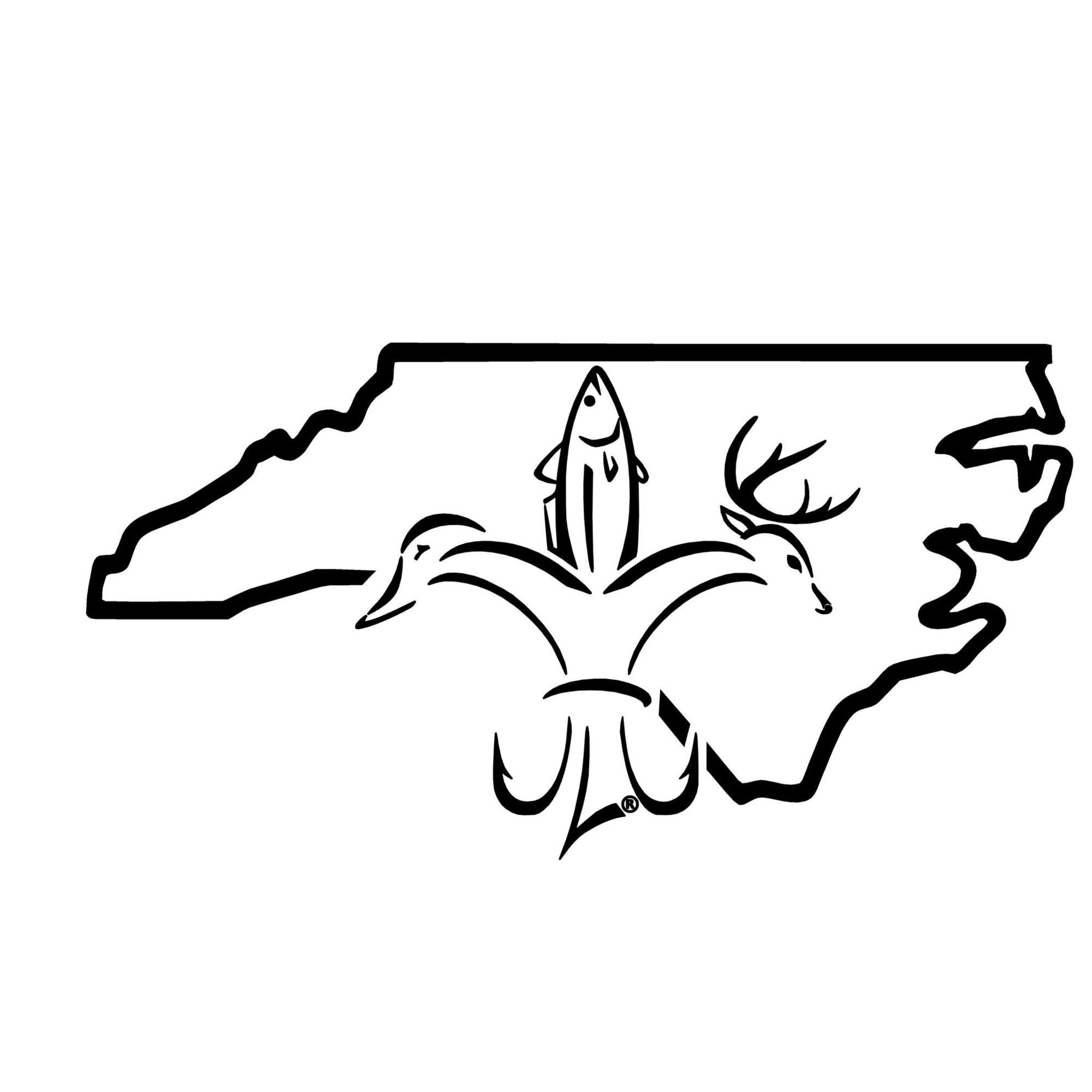 2000x2000 North Carolina Sportsman State Decal