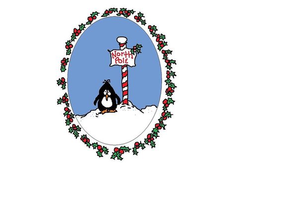 600x450 The North Pole Drawings Fine Art America