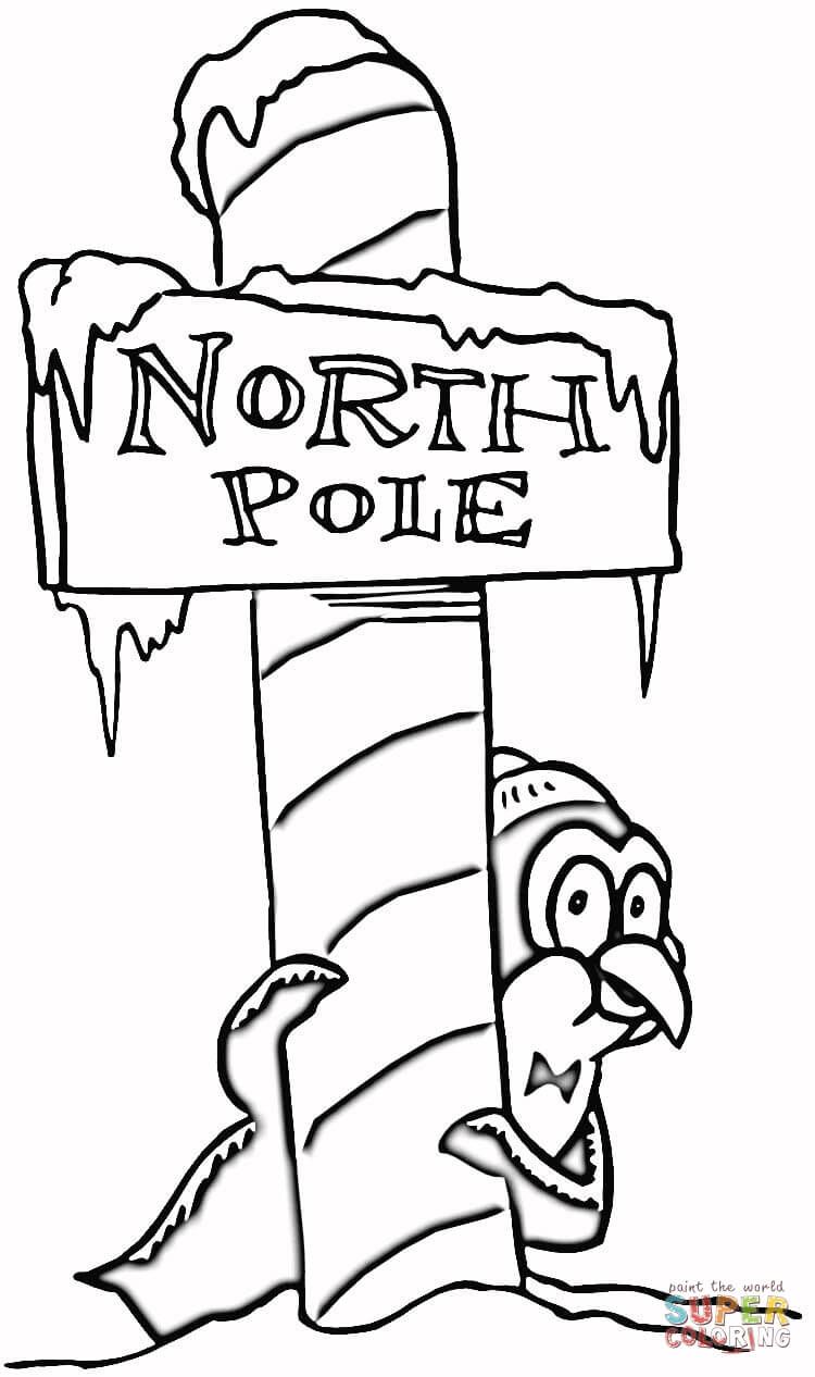 750x1266 Christmas North Pole Coloring