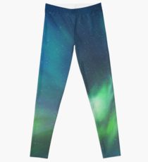 210x230 Northern Lights Drawing Leggings Redbubble