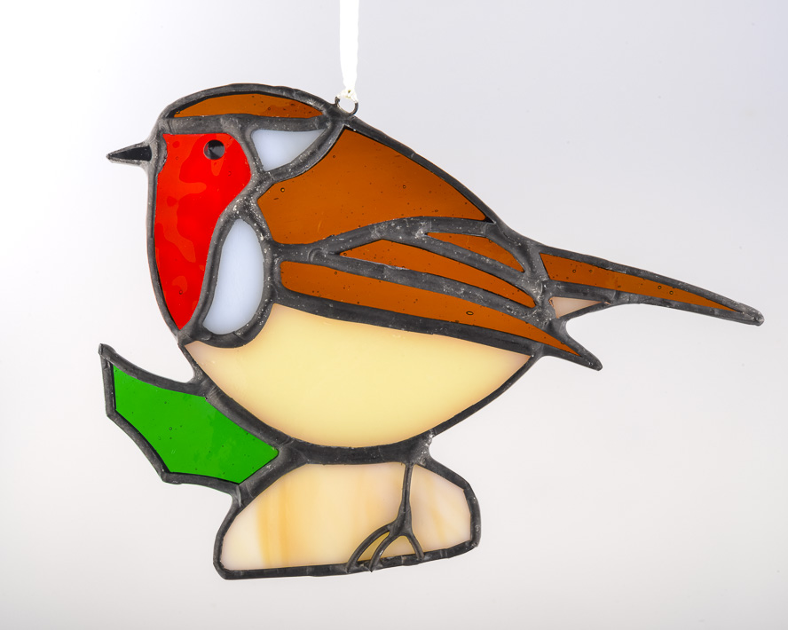 888x710 Christmas Robin Northern Lights Gallery