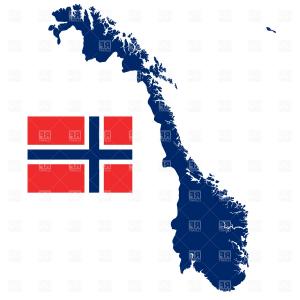 300x300 Hand Drawing Norway Fjord Water Forest Shopatcloth