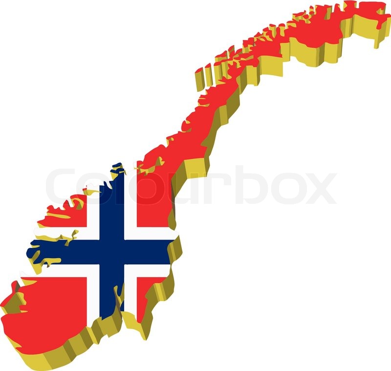 800x759 Vectors Map Of Norway Stock Vector Colourbox