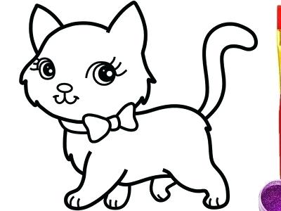 400x300 How Draw A Cat