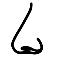 200x200 Nose Drawing Transparent Png