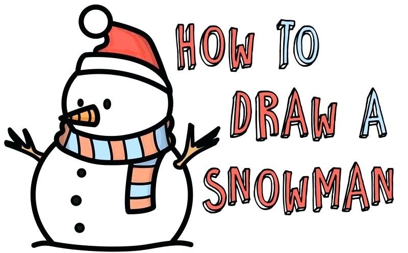 800x497 Drawing A Snowman Drawing Snowman Nose