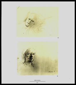 267x300 Andrew Wyeth Helga Testorf Her Head Pencil Drawings