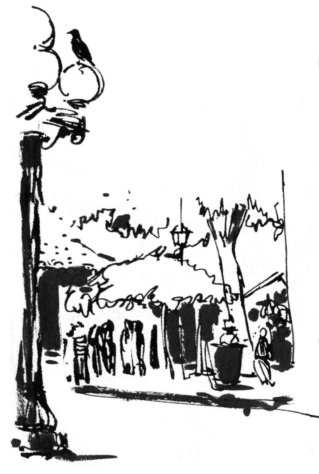 1075x1600 sketching with light, shadow and color in seattle urban sketchers