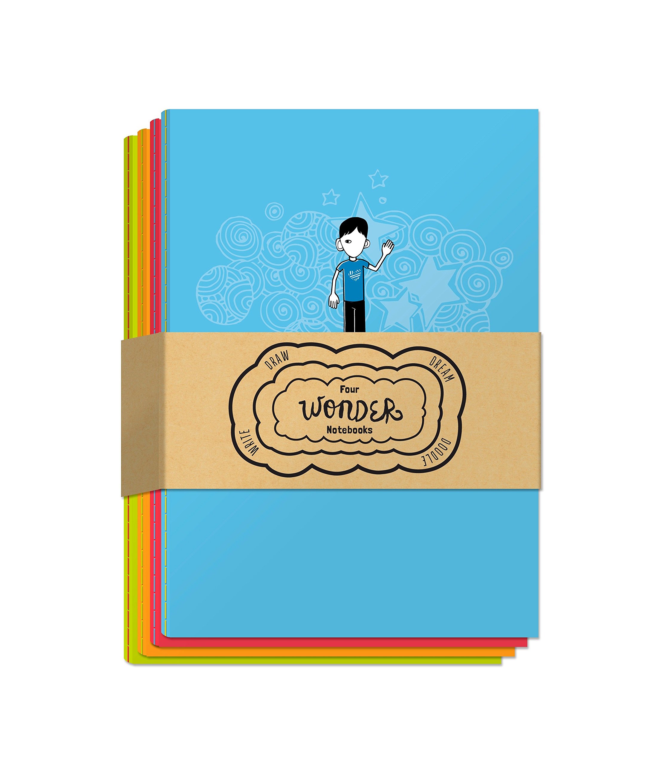 2205x2560 Four Wonder Notebooks Draw, Dream, Doodle, And Write Diary