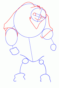 203x302 Draw Quasimodo, Step