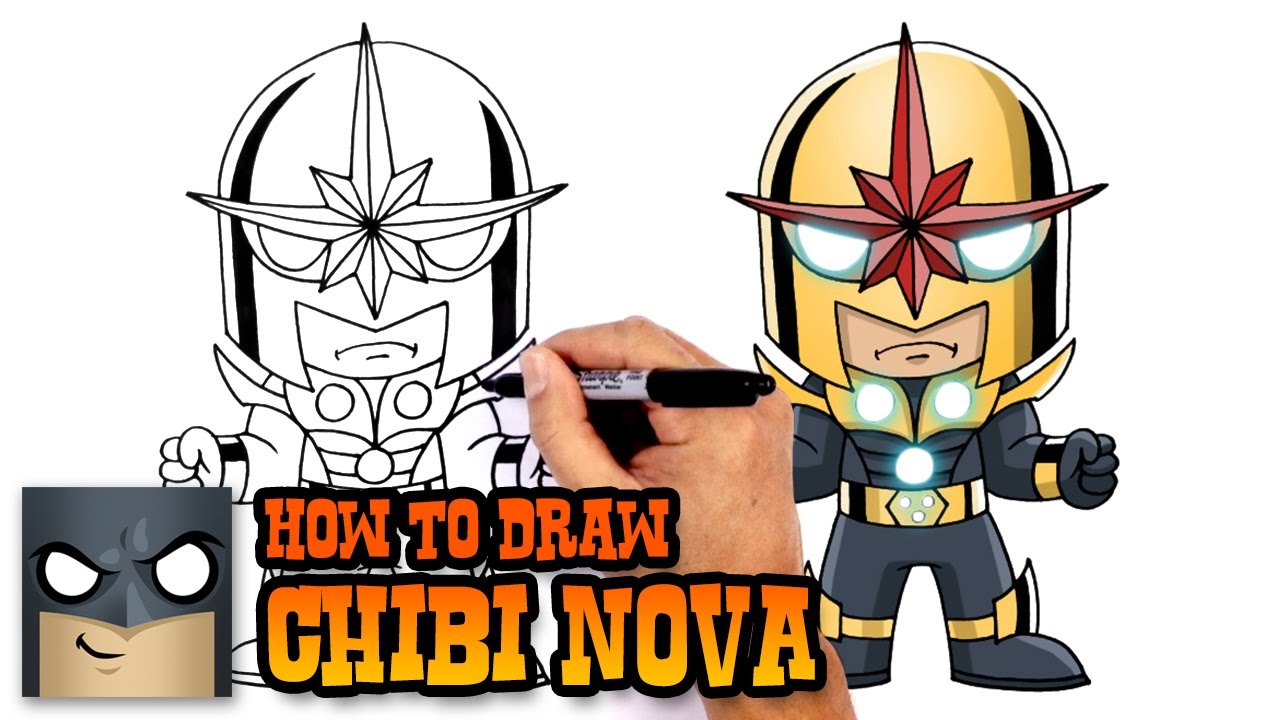 1280x720 How To Draw Nova Marvel Comics