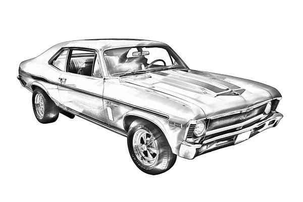 600x400 garage car illustration, chevrolet, chevrolet