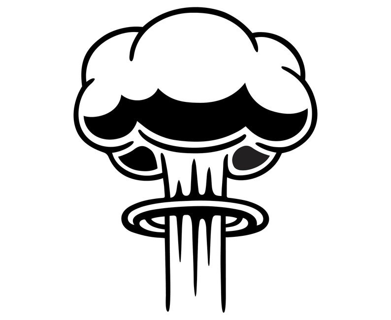 794x650 Nuclear Explosion War Bomb Etsy