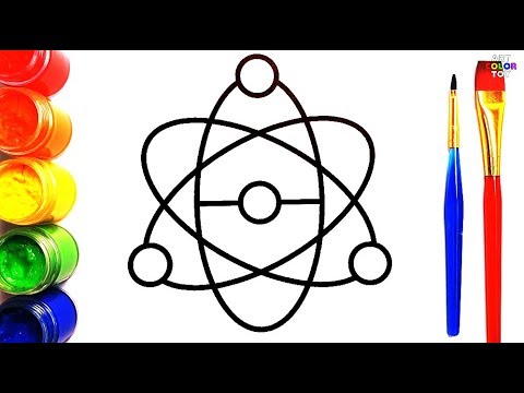 480x360 Nuclear Coloring And Drawing For Kids, Toddlers