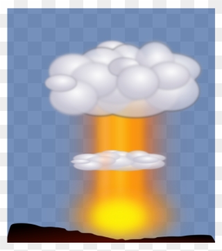 320x362 Nuclear Explosion Clipart Drawn