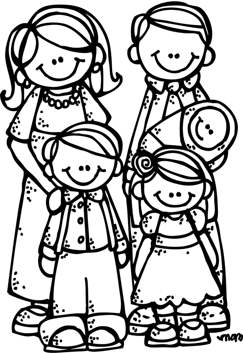 830x1206 Extended Black Family Friend Transparent Png Clipart Free