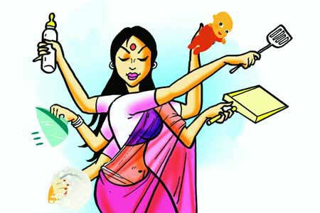 450x300 India Clipart Nuclear Family