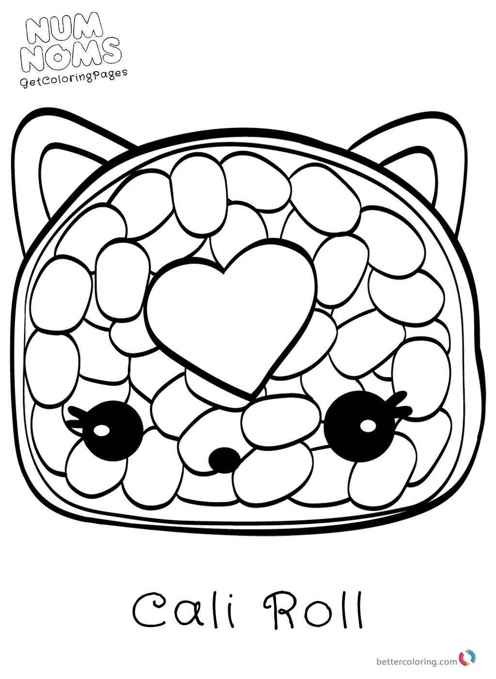 1024x1400 Num Noms Coloring Pages