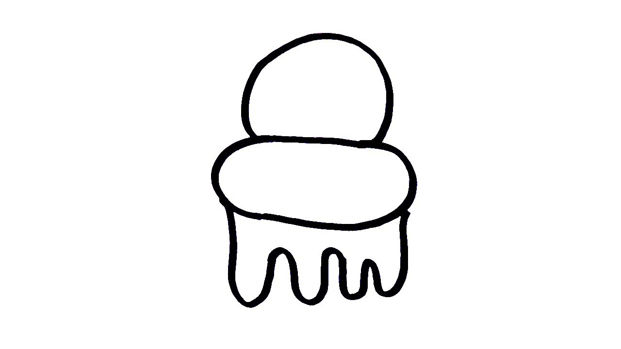 1280x720 Hindi How To Draw Very Easy Ice Cream With Number