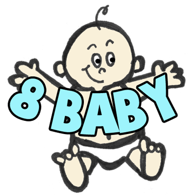 400x400 How To Draw A Baby From The Number Or Letter B Drawing Lesson