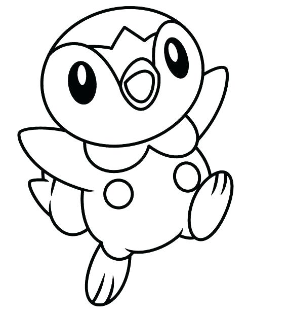 571x621 Piplup Drawing My Drawing Number D