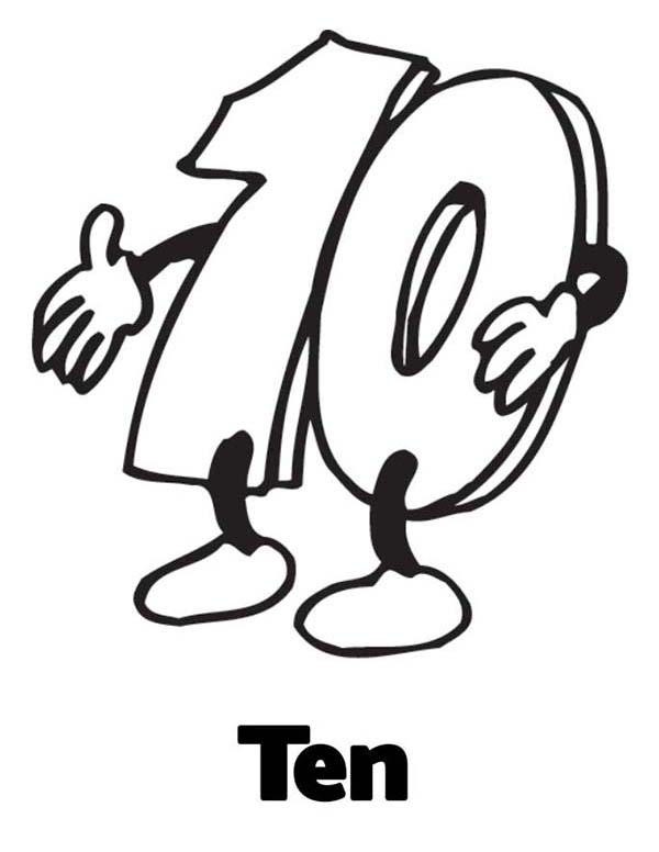 600x776 Introducing Number Coloring Page