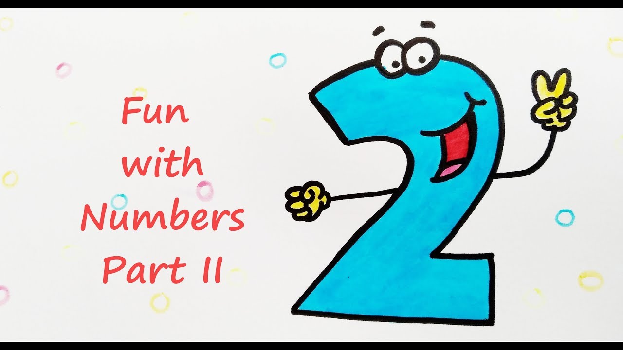1280x720 Fun With Numbers Part Draw With Numbers Number Drawing