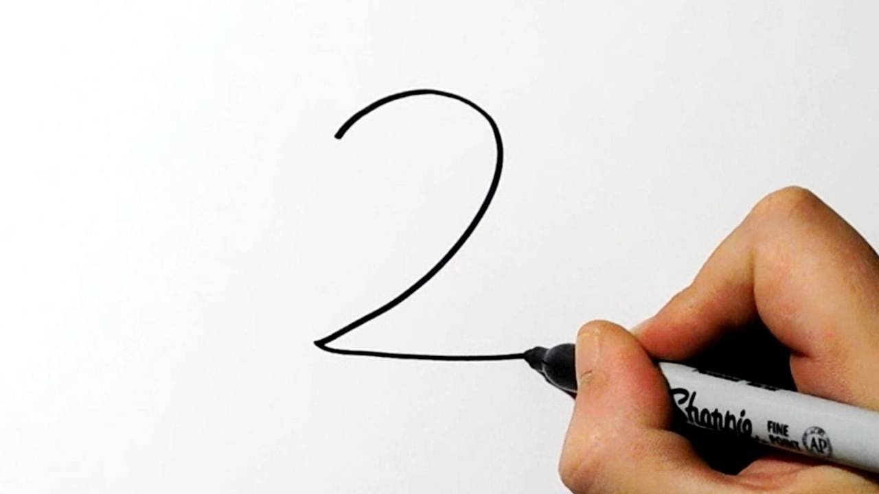 1280x720 How To Turn Number Into A Cartoon Duck