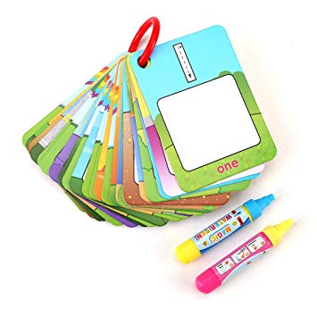 355x355 Water Painting Card Colouring Boodle Board Children's Early
