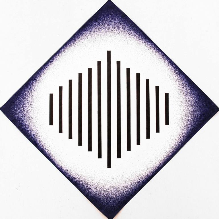 770x770 Geometric Composition Number Drawing