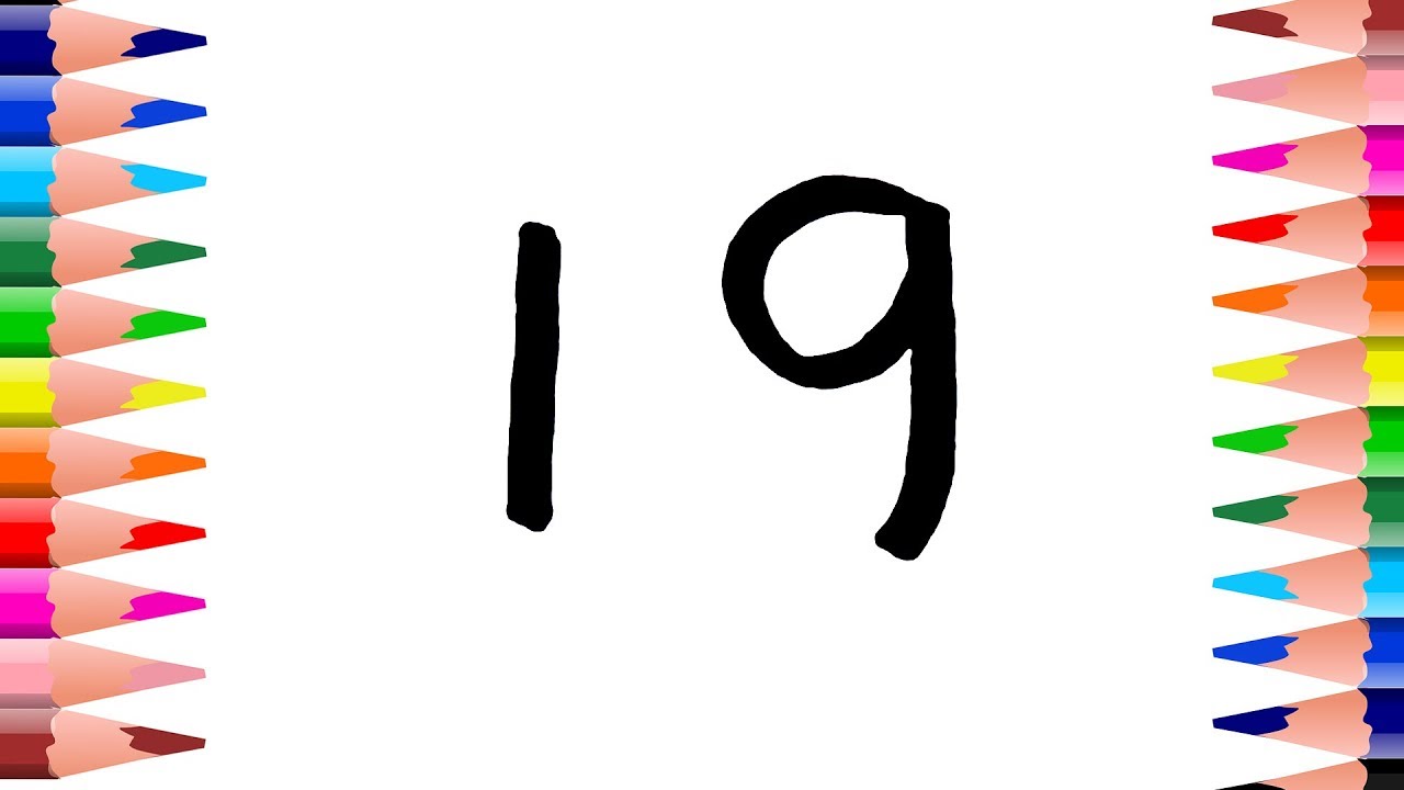 1280x720 How To Draw Rose With Number