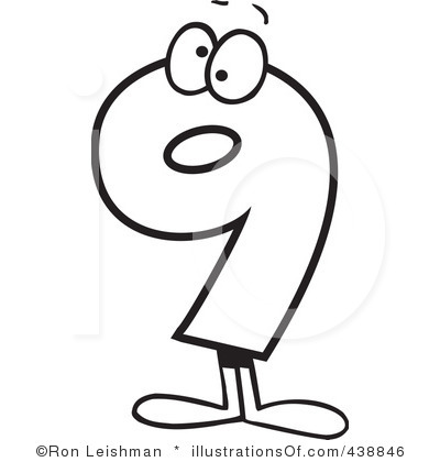 400x420 Number Clipart Free