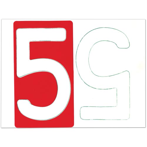 500x500 Charles Demuth Inspired Number Drawing