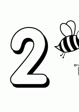 265x375 Counting And Numbers Coloring Pages For Kids, Printable Free