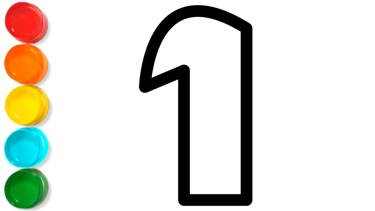 1280x720 Number Drawing For Kids