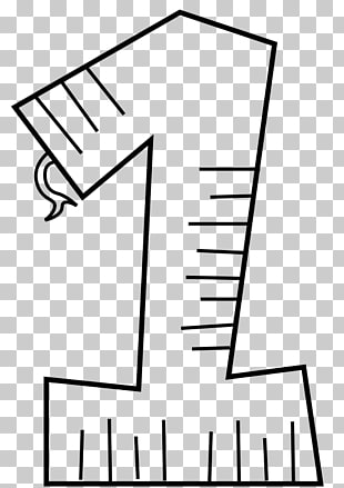 310x439 Free Download Line Art Drawing Number Png