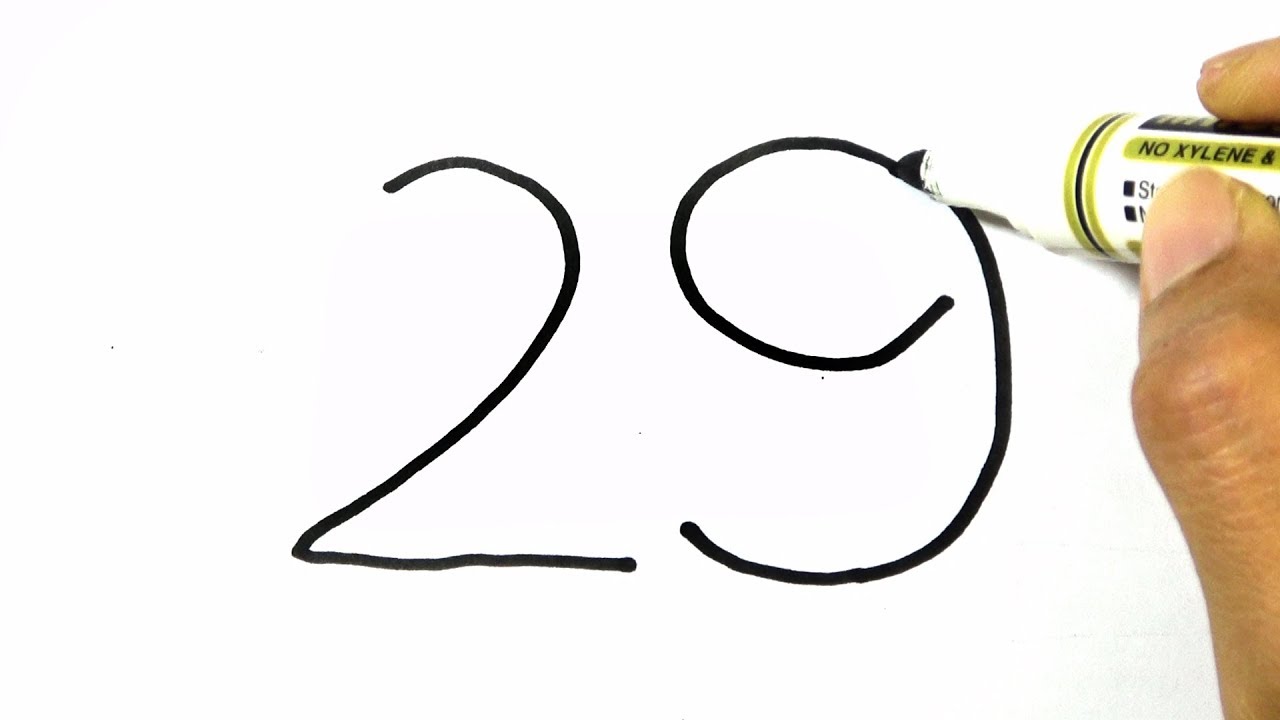 1280x720 How To Draw A Sleeping Swan From Numbers Hde