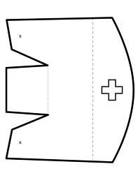 197x255 How To Make A Nurses Cap Costume Out Of Paper