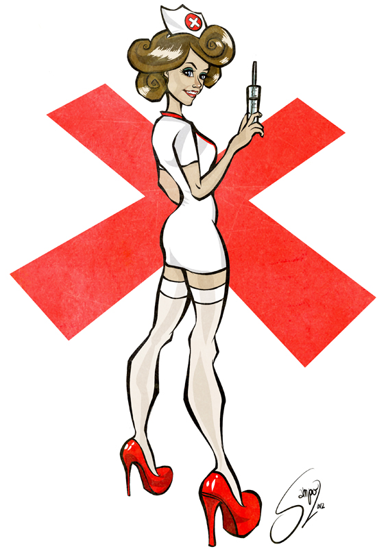 566x800 Nurse Cartoon Image Free Download Clip Art