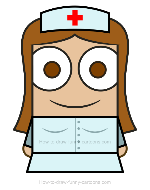 520x658 Nurse Drawing Clipart