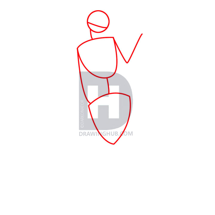 720x720 How To Draw A Nurse, Step