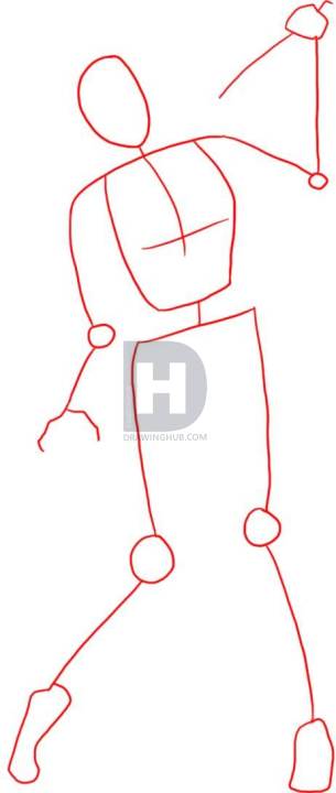 305x720 How To Draw Nurse From Silent Hill, Step