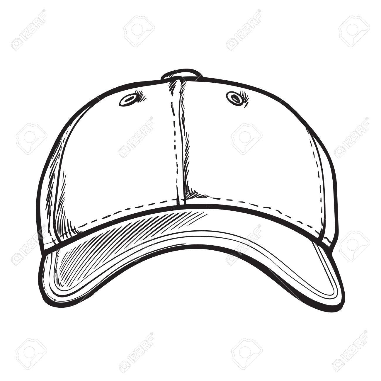 1300x1300 Baseball Cap Drawing Vector Auto Easy Nurse Photo Pile Autocad